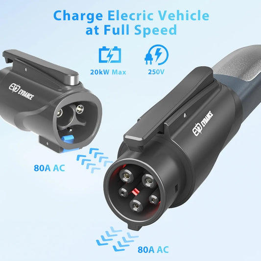 Tesla to J1772 Adapter High-Power Fast Charger