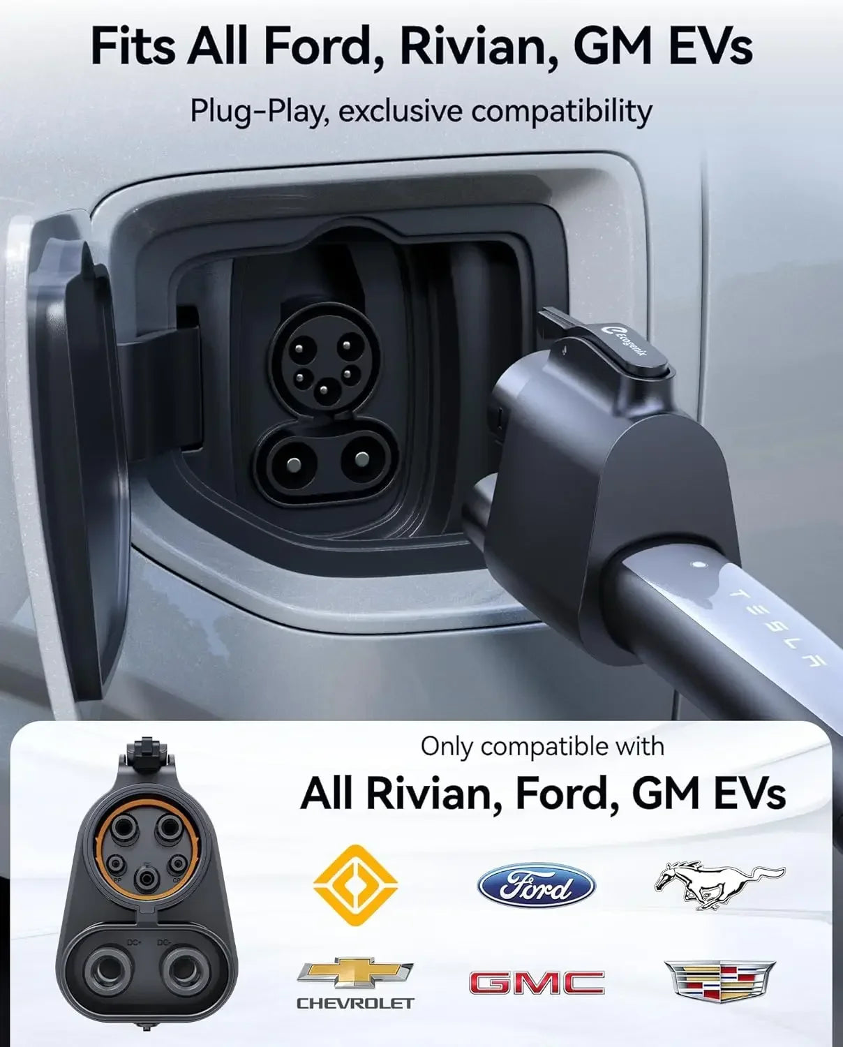 Tesla Supercharger to CCS1 Charging Adapter