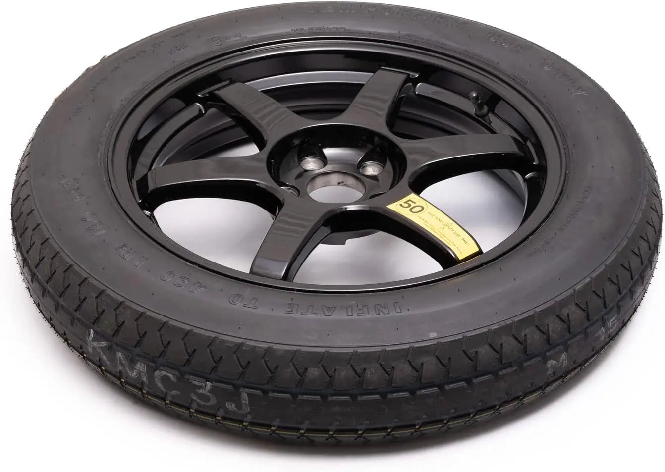 Complete Spare Wheel and Tire - Compatible with 2017+ Tesla Model 3 Long Range & RWD Trims