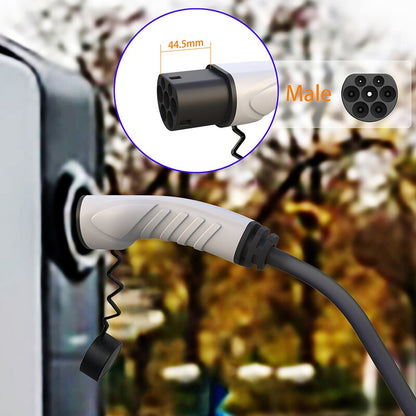 Feyree EV Charger Cable Type2 Female Car to Male Plug