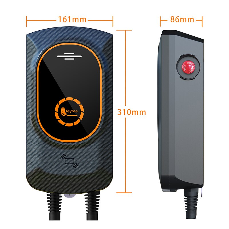 Feyree EV Charger Type2 Cable EVSE Wallbox 32A (7KW) (11KZW) (22KW) – Ev -ChargingPower
