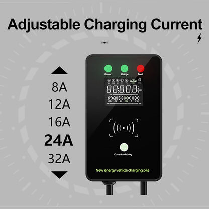 TAYSLA Electric Vehicle Charging Station Pile Post Wall Mounted Pile and (EV Charger (Type1) (Type2)