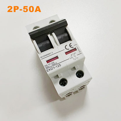 Feyree power switch isolation switch 1P 2P 4P 20A 40A 50A 60A for Type2 Type1