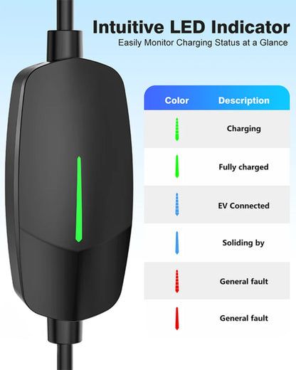 Portable EV Charger Home Electric Car NACS Charger Charging Station for Tesla Model 3 S Y