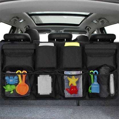 Car Trunk Organizer Adjustable Backseat Storage Bag