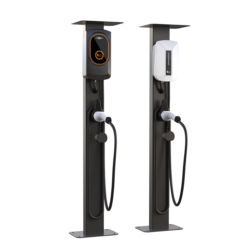 Feyree Electric Vehicle Charging Station Pile Post Upright Post Wall M ...